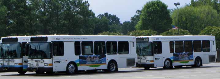 Hampton Roads Transit Gillig Advantage 1613, 1607 & 1612